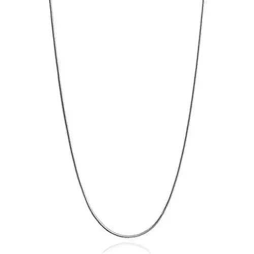 Savlano 925 Sterling Silver 2mm Solid Italian Round Diamond Cut Flexible Snake Chain Necklace with Gift Box for Men & Women - Made in Italy Savlano 925 Sterling Silver 2mm Solid Italian Round Diamond Cut Flexible Snake Chain Necklace with Gift Box for Men & Women - Made in Italy