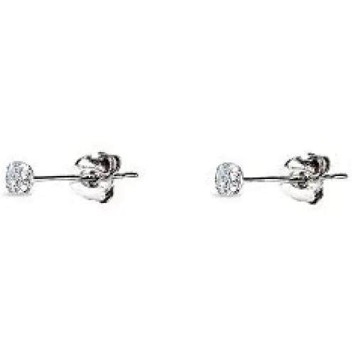 14K Gold Cubic Zirconia Tiny Round Stud Earrings for Men Women Boys Girls, Choose a Size 14K Gold Cubic Zirconia Tiny Round Stud Earrings for Men Women Boys Girls, Choose a Size