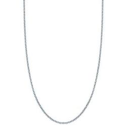 Reve 925 Sterling Silver Simple Cable Link Chain Necklace for Women and Gifts, 19.65 inches