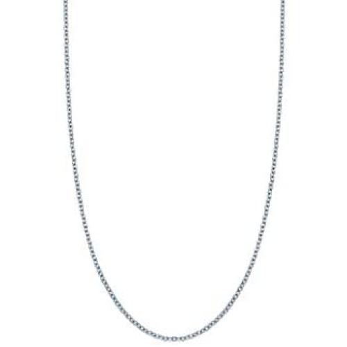 Reve 925 Sterling Silver Simple Cable Link Chain Necklace for Women and Gifts, 19.65 inches