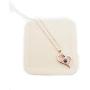 Chyris 925 Sterling Silver Heart Projection Pendant Necklace w/ 100 Different Languages for I Love You | Nano Jewelry | Gifts for Her