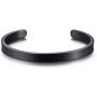 MEALGUET Stainless Steel Keep Going Inspirational Quote Motivational Encourage Open Cuff Bangle Bracelets for Women Girls