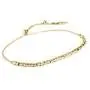 gorjana Womens Laguna Adjustable Strand Bracelet with Textured Beads, 18K Gold Plated gorjana Womens Laguna Adjustable Strand Bracelet with Textured Beads, 18K Gold Plated
