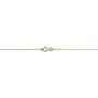 Kooljewelry 10k Yellow Gold 0.6 mm Diamond-cut Cable Chain Necklace (16, 18, 20 or 24 inch)