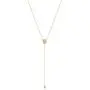 GELIN 14k Solid Gold 0,03 ct Diamond Teardrop Pendant Y Necklace for Women, Surprise Fine Jewellery ,18 inch GELIN 14k Solid Gold 0,03 ct Diamond Teardrop Pendant Y Necklace for Women, Surprise Fine Jewellery ,18 inch
