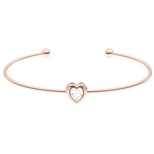 Ted Baker Hasina Crystal Heart Ultra Fine Cuff Bracelet