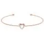 Ted Baker Hasina Crystal Heart Ultra Fine Cuff Bracelet