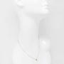 Me Plus Petite Initial Letter Alphabet Pendant Charm Gold Dipped Necklace Gold Silver Rosegold (23 Letters)