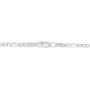 Pori Jewelers 925 Sterling Silver Figaro Chain Necklace - 4mm-10.5mm - Made in Italy - Lobster Claw Pori Jewelers 925 Sterling Silver Figaro Chain Necklace - 4mm-10.5mm - Made in Italy - Lobster Claw