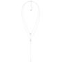 Silpada Double-Y Reversible Lariat Necklace with Compressed Turquoise in Sterling Silver