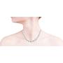 Verona Jewelers Italian 925 Sterling Silver 4-10MM Graduated Silver Bead Necklace-Sterling Silver Bead Ball Necklace for Women