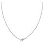 Reve 925 Sterling Silver Simple Cable Link Chain Necklace for Women and Gifts, 19.65 inches