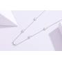 SOULMEET Minimalist Sterling Silver Choker Necklace Thin Stars Choker Gold Plated Pearl Choker Jewelry