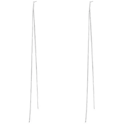 Minimalist Threader Dangle Earrings for Women Girls S925 Sterling Silver Long Tassel Chain Drop Dangling Simple Thin Double Line Wire Thread Stud Hypoallergenic Fashion Dainty Jewelry Gift Minimalist Threader Dangle Earrings for Women Girls S925 Sterling Silver Long Tassel Chain Drop Dangling Simple Thin Double Line Wire Thread Stud Hypoallergenic Fashion Dainty Jewelry Gift