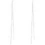 Minimalist Threader Dangle Earrings for Women Girls S925 Sterling Silver Long Tassel Chain Drop Dangling Simple Thin Double Line Wire Thread Stud Hypoallergenic Fashion Dainty Jewelry Gift Minimalist Threader Dangle Earrings for Women Girls S925 Sterling Silver Long Tassel Chain Drop Dangling Simple Thin Double Line Wire Thread Stud Hypoallergenic Fashion Dainty Jewelry Gift