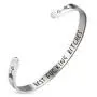 A N KINGPiiN Inspirational Bracelets for Women Inspirational Gift for Women Girls Men Motivational Birthday Cuff Bangle Friendship Personalized Mantra Jewelry Come Gift Box