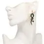 Womens Snake Earrings Dangle Drop Punk Exaggerated Animal Long Black Cool Snake Asymmetrical Earrings Stud Ear for Women Girls Jewelry Womens Snake Earrings Dangle Drop Punk Exaggerated Animal Long Black Cool Snake Asymmetrical Earrings Stud Ear for Women Girls Jewelry