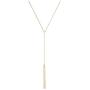 Highven Silver Gold Y Shape Necklace Lariat Necklace for Women Bar Necklace Bar Jewelry for Wife Gift