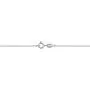 Sterling Silver or Yellow Gold Over Sterling Silver Round Cable Chain Pendant Necklace for Women (1.2 mm, 1.6 mm or 2.1 mm)