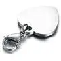 VNOX Free Engraving-Heart Shape Medical Alert ID Pendant Necklace/Keychain for Men Women,20 Inches Chain VNOX Free Engraving-Heart Shape Medical Alert ID Pendant Necklace/Keychain for Men Women,20 Inches Chain