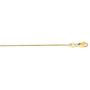Finejewelers 14k White or Yellow Gold 17 Inch 0.6mm Box Chain with Lobster Clasp