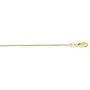 Finejewelers 14k White or Yellow Gold 17 Inch 0.6mm Box Chain with Lobster Clasp Finejewelers 14k White or Yellow Gold 17 Inch 0.6mm Box Chain with Lobster Clasp