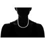Verona Jewelers Sterling Silver 3.3MM Flexible Flat Herringbone Chain Necklace Men Women 16, 18, 20, 22, 24 Inch 925 Made in Italy