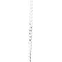 Pori Jewelers 925 Sterling Silver Cuban/Curb Pave Chain Necklace - Made in Italy - 3mm - 12mm