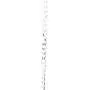 Pori Jewelers 925 Sterling Silver Cuban/Curb Pave Chain Necklace - Made in Italy - 3mm - 12mm Pori Jewelers 925 Sterling Silver Cuban/Curb Pave Chain Necklace - Made in Italy - 3mm - 12mm