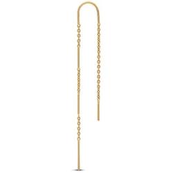 HIGHSTREET .925 Sterling Silver threader chain drop earrings for women | nickel free and Hypoallergenic | lightweight and comfortable for all day wear