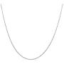 14K Gold 0.75MM Thin Rope Chain Necklace- Available in Yellow, White or Rose-14''-18''