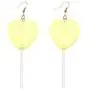 Funny Heart Lollipop Drop Dangle Earrings Set Ball Candy Multicolor Resin Cartoon for Women Girl Exaggerated Friendship BFF Food Jewelry Funny Heart Lollipop Drop Dangle Earrings Set Ball Candy Multicolor Resin Cartoon for Women Girl Exaggerated Friendship BFF Food Jewelry