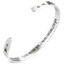 A N KINGPiiN Inspirational Bracelets for Women Inspirational Gift for Women Girls Men Motivational Birthday Cuff Bangle Friendship Personalized Mantra Jewelry Come Gift Box