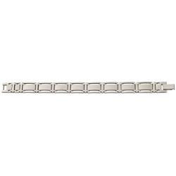 Sabona Executive Symmetry Silver Magnetic Bracelet - Large