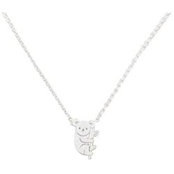 JczR.Y Cute Koala Bear Necklace Pendant Simple Lovely Australian Bear Woodland Animal Necklace for Women Girls