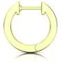 ALEVIRA 14K White and Yellow Gold-Plated Earrings - Ear Hoop Huggies for Women with Jewelry Box