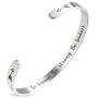 A N KINGPiiN Inspirational Bracelets for Women Inspirational Gift for Women Girls Men Motivational Birthday Cuff Bangle Friendship Personalized Mantra Jewelry Come Gift Box