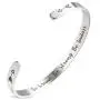 A N KINGPiiN Inspirational Bracelets for Women Inspirational Gift for Women Girls Men Motivational Birthday Cuff Bangle Friendship Personalized Mantra Jewelry Come Gift Box