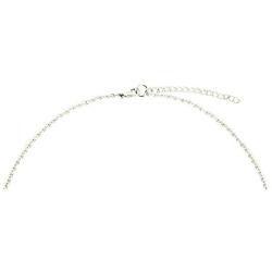 RB Gems Sterling Silver 925 Pendant Necklace Genuine Gemstone 10 Cts with Rhodium-Plated Finish, 18”
