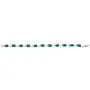 RB Gems Sterling Silver 925 Tennis Bracelet 9.67 Carats Genuine Turquoise and White Topaz, Rhodium-Plated RB Gems Sterling Silver 925 Tennis Bracelet 9.67 Carats Genuine Turquoise and White Topaz, Rhodium-Plated