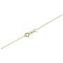 Gelin 14k Gold Butterfly Pendant Necklace for Women, 18''