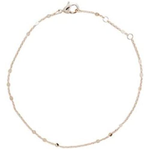 HONEYCAT Morse Code Dot Chain Bracelet in Gold, Rose Gold, or Silver | Minimalist, Delicate Jewelry
