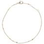 HONEYCAT Morse Code Dot Chain Bracelet in Gold, Rose Gold, or Silver | Minimalist, Delicate Jewelry