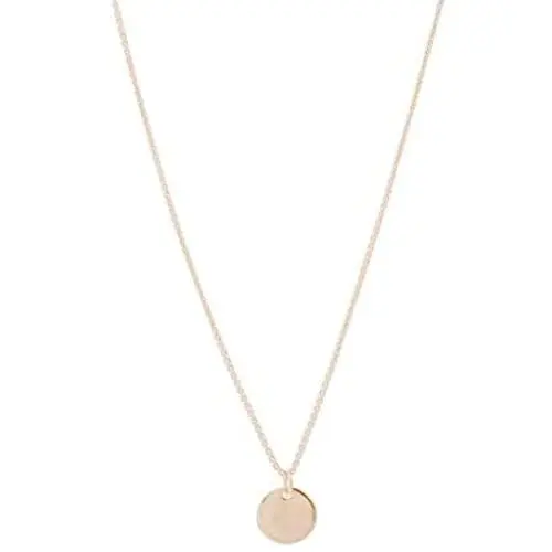 HONEYCAT Coin Disc Charm Necklace in Gold, Rose Gold, or Silver | Minimalist, Delicate Jewelry HONEYCAT Coin Disc Charm Necklace in Gold, Rose Gold, or Silver | Minimalist, Delicate Jewelry
