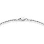 Miabella 925 Sterling Silver Italian 2mm, 3mm Diamond-Cut Braided Rope Chain Anklet Ankle Bracelet for Women Teen Girls 9, 10 Inch Made in Italy