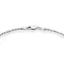 Miabella 925 Sterling Silver Italian 2mm, 3mm Diamond-Cut Braided Rope Chain Anklet Ankle Bracelet for Women Teen Girls 9, 10 Inch Made in Italy