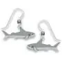 Whimsical Grey Shark Earrings Made in the USA by Sienna Sky 1712 Whimsical Grey Shark Earrings Made in the USA by Sienna Sky 1712