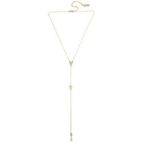 Jessica Simpson Heart & Arrow Y Necklace, Crystal (342896GLD111)