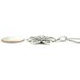 Coexist Necklace, 18'' Chain, 6 Petaled Flower Multi Religion Tolerance Peace Charm, Antiqued Silver Zinc Alloy 1” Pendant on 18” Stainless Snake Chain