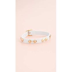 Kate Spade New York Womens Heritage Spade Studded Leather Bracelet